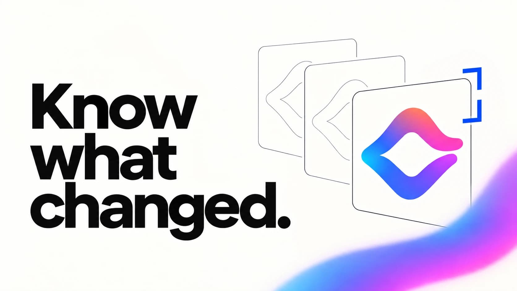 Know what changed. Outlined revisions reveal the colorful Mythos ribbon.